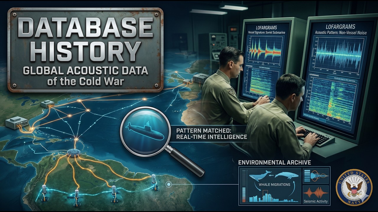 US NAVY - SOSUS: The Cold War Undersea Surveillance Database That Heard Everything (Ep. 612)