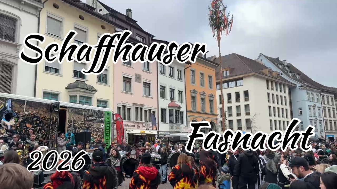 Switzerland’s Wildest Carnival? | Schaffhausen Fasnacht Highlights 🎶👹👻