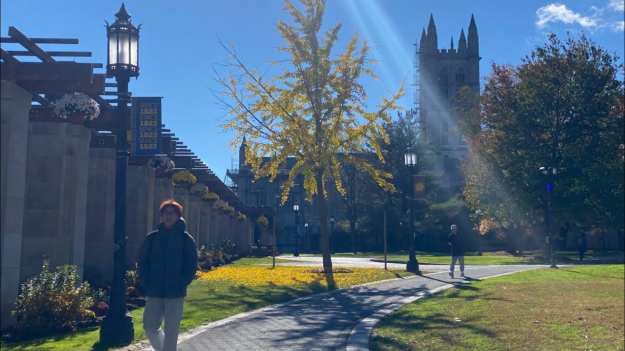 a thursday at trinity college (hartford, ct)
