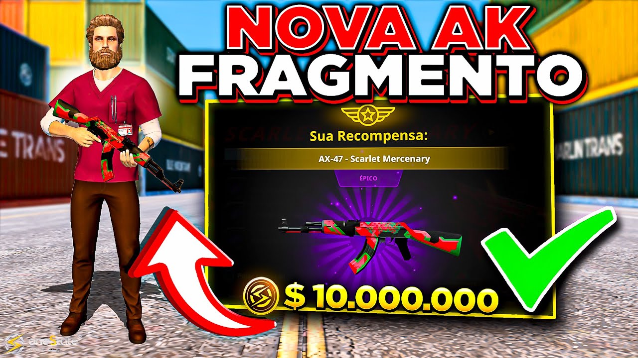 PEGUEI A NOVA AK DE FRAGMENTO DO NOVO EVENTO DO ONE STATE RP