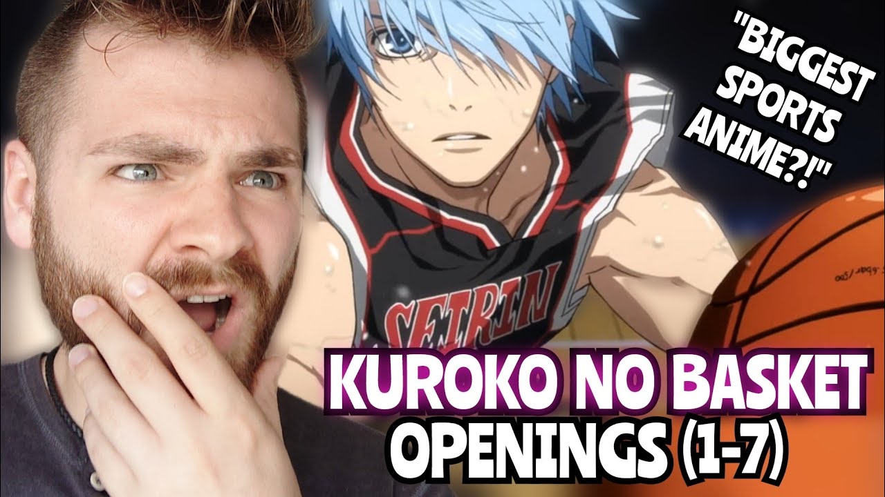First Time Reacting to "KUROKO NO BASKET Openings (1-7)" | New Anime Fan! | REACTION!