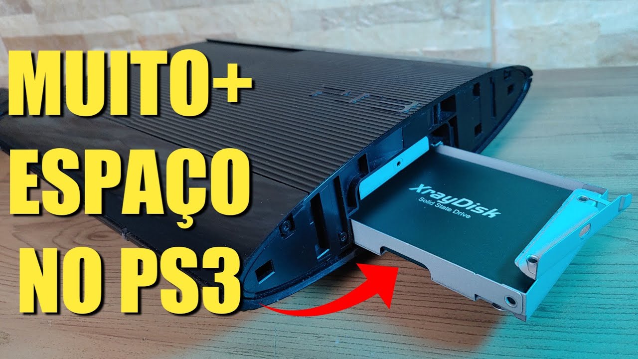 COMO TROCAR O HD INTERNO DO PS3 HEN OU CFW
