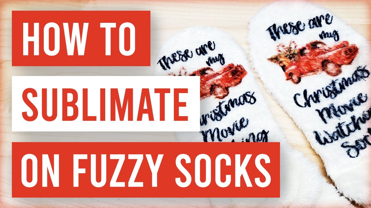 🧦 How to Sublimate on Fuzzy Socks