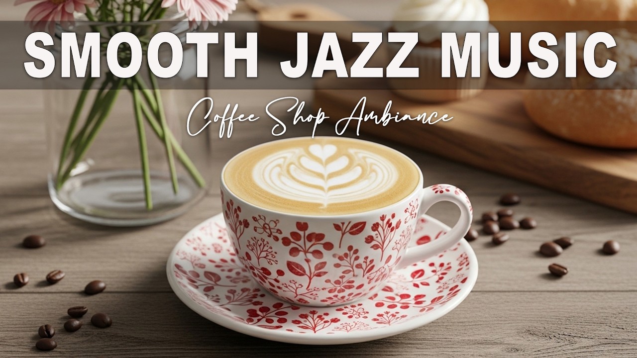 Smooth Jazz Music ☕ Coffee Shop Ambiance - Bossa Nova Instrumental for Morning Coffee.