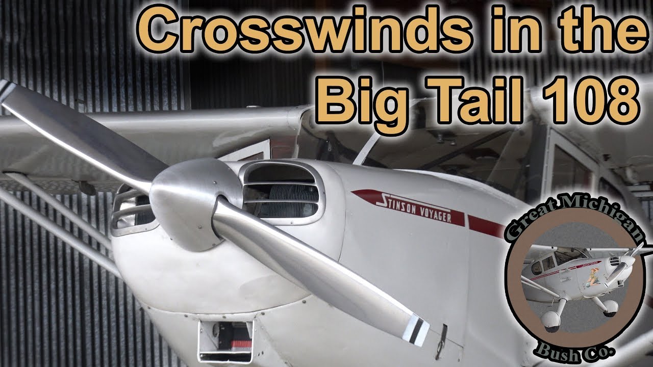 Crosswind Landings with the Stinson 108 -3
