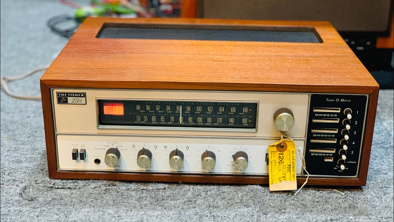 Ampli THE FISHER 250T hàng tuyển chọn đẹp như bóc hộp. Phục vụ nhiều ae khó tính.Chuyên trị loa AR ạ