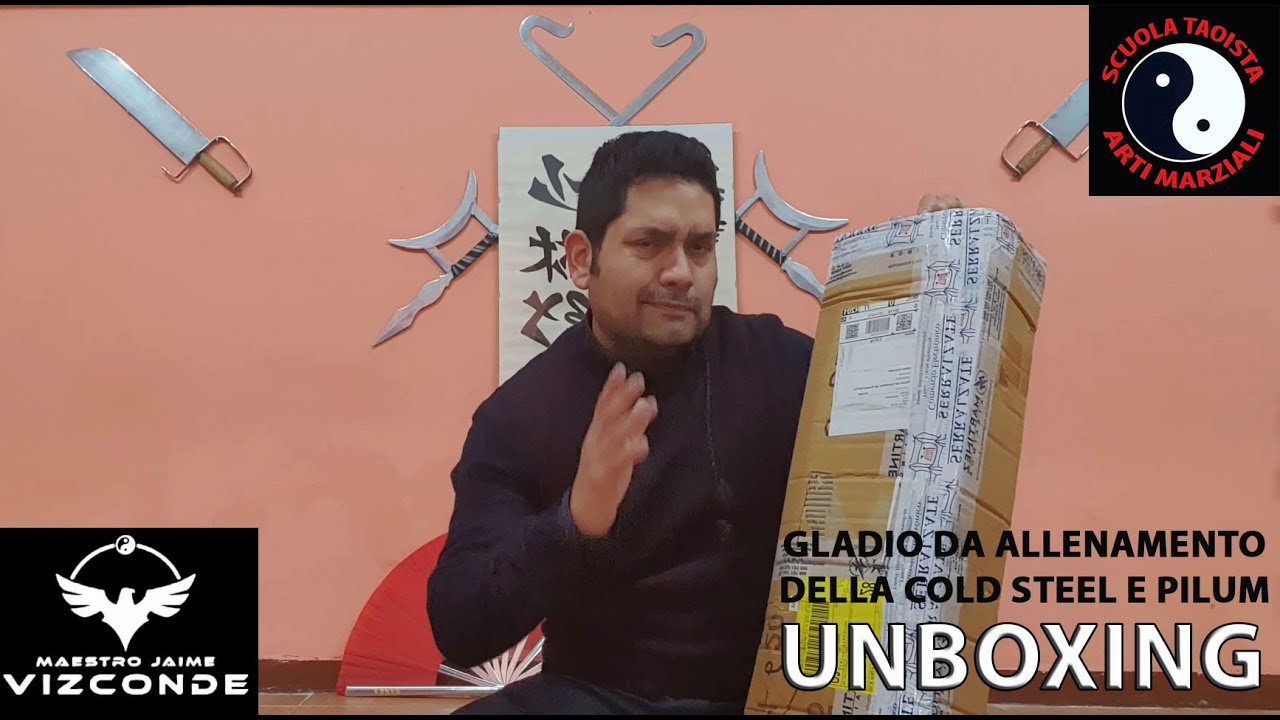 #UNBOXING ::: Gladio da allenamento della Cold Steel e Pilum ::: Armi Romane