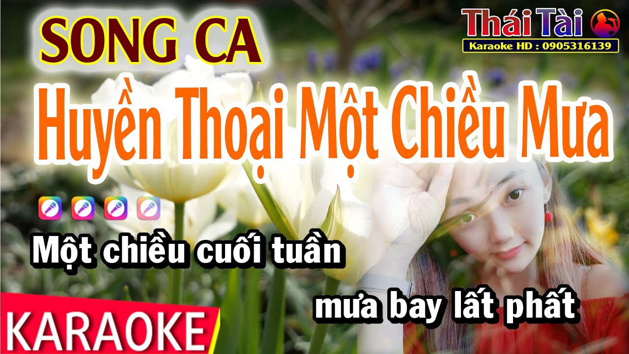 Karaoke Huyền Thoại Một Chiều Mưa Song Ca - Thái Tài