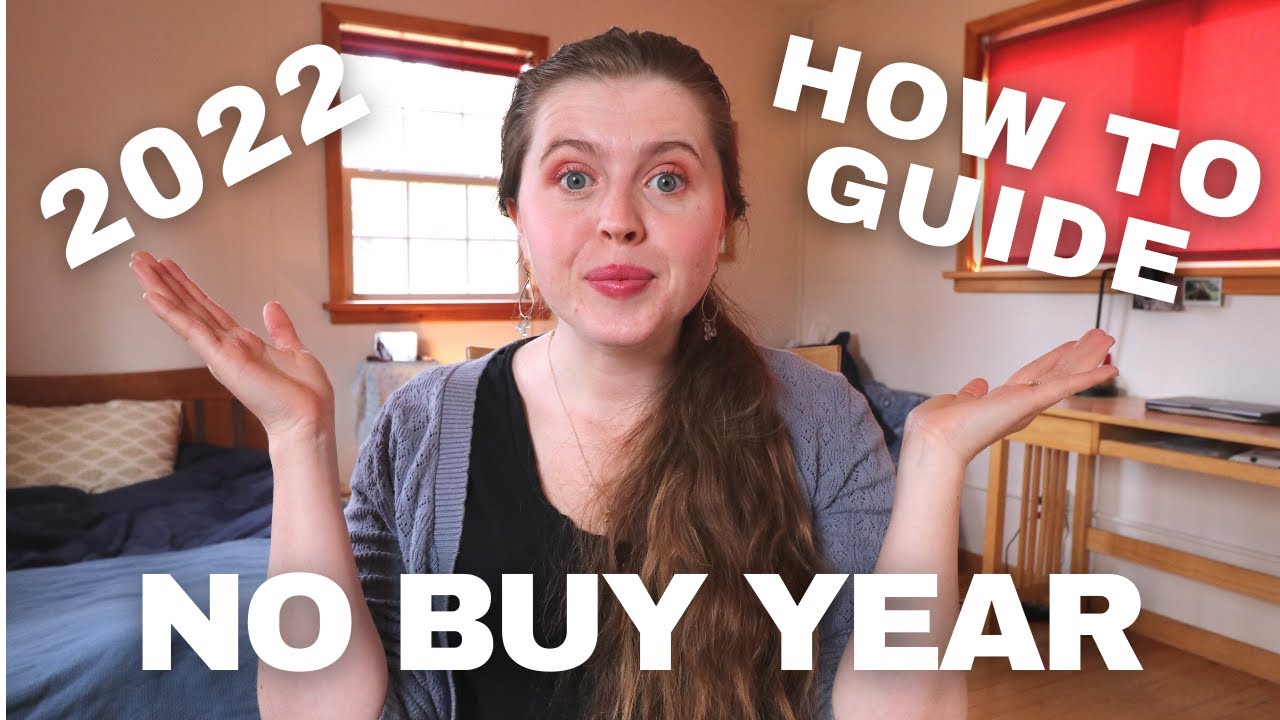 HOW TO DO A NO BUY YEAR // Step By Step GUIDE