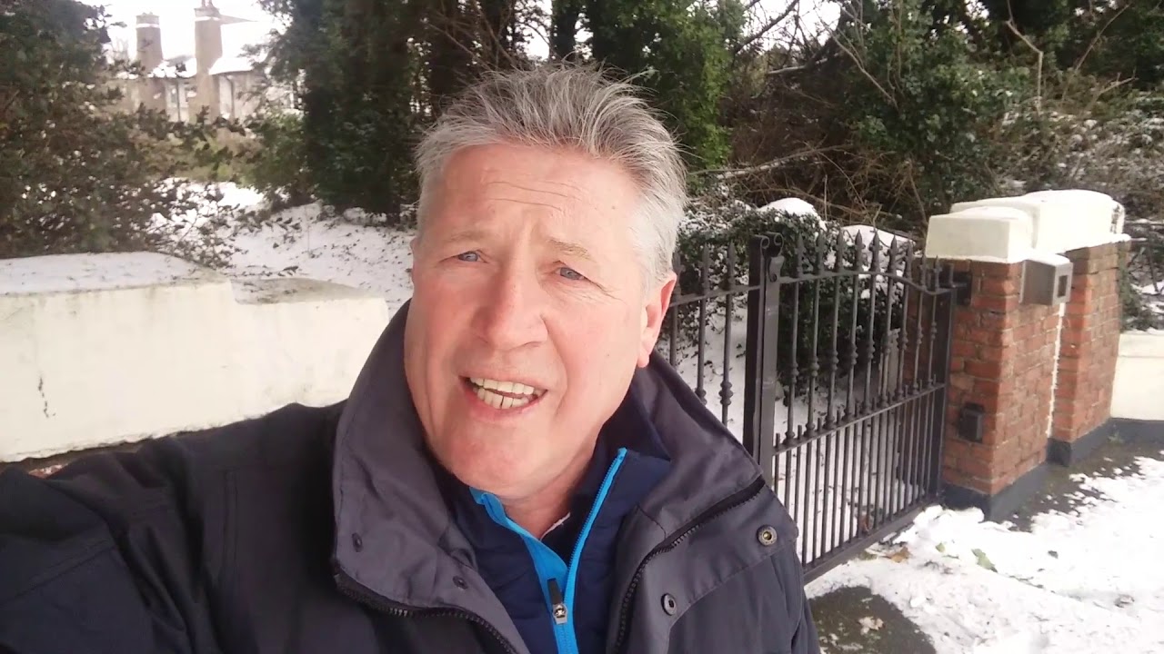 Tony O'Reilly Santry with Gerry Cooley