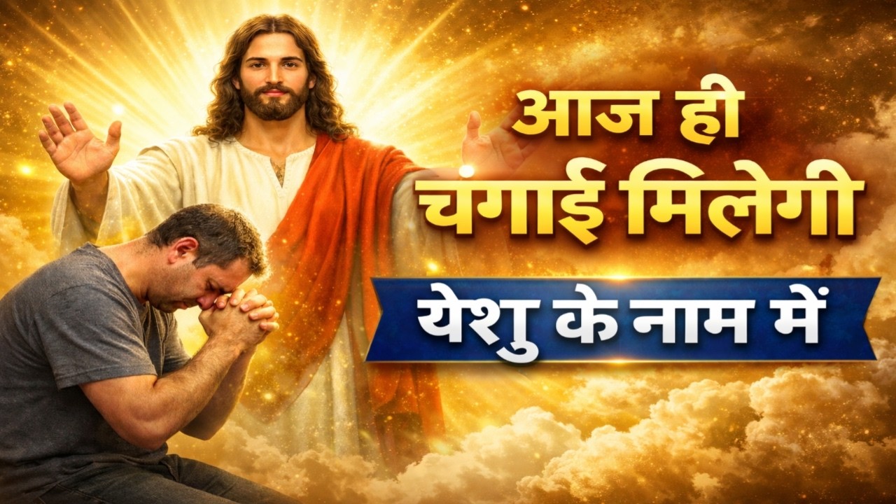 आज प्रभु आपको हर रोग से चंगाई देंगे ! Jesus God Prayer 🙏🏼 Yeshu ki prathna 🙏🏼 Jesus God Prayer