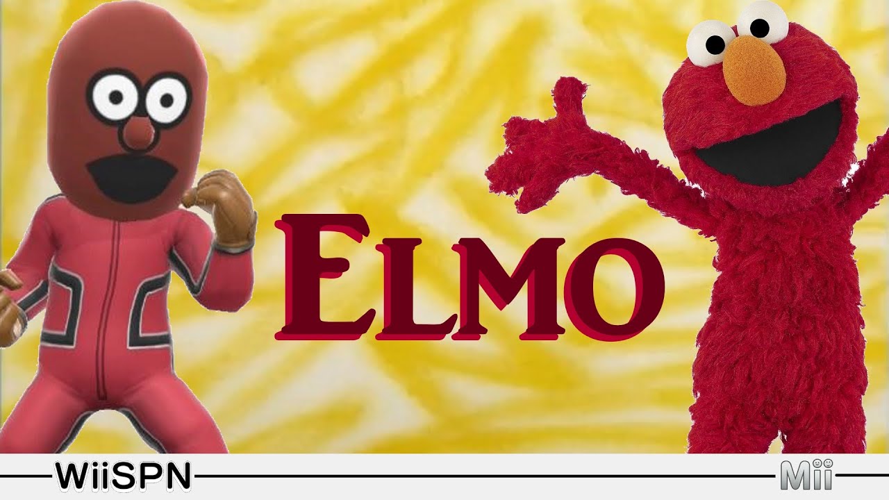 Mii Maker: Elmo!