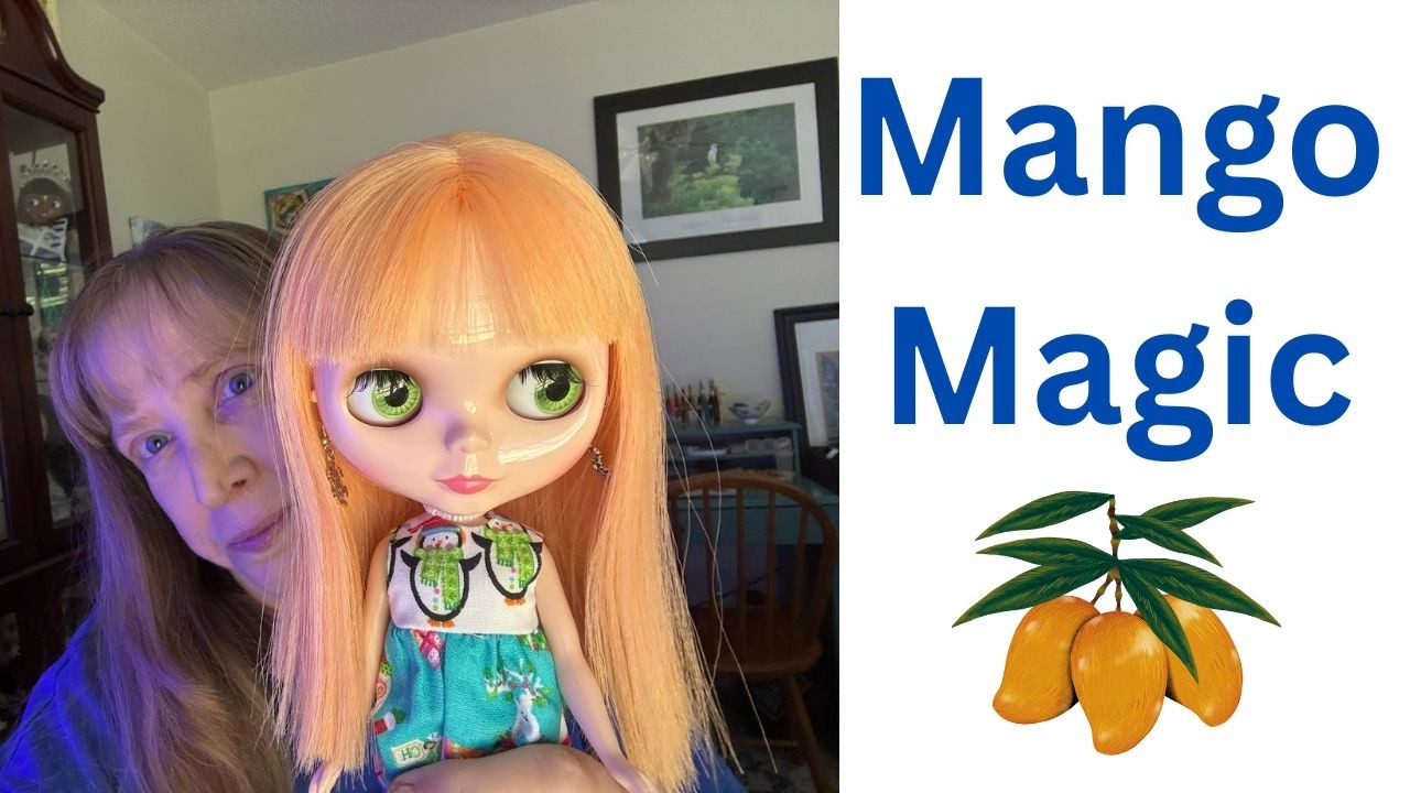 Not Simply Mango Blythe Doll #adolladay