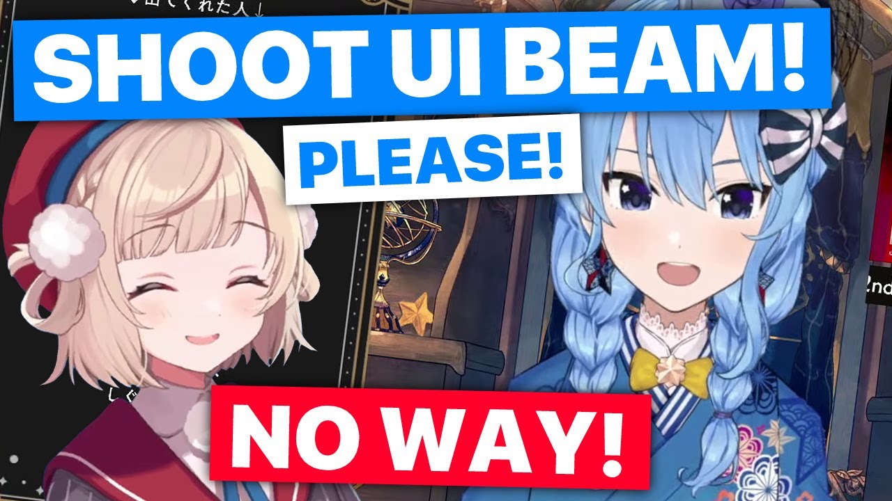 Suisei Asks Ui-mama For A Ui-beam (Shigure Ui & Hoshimachi Suisei / Hololive) [En Subs]