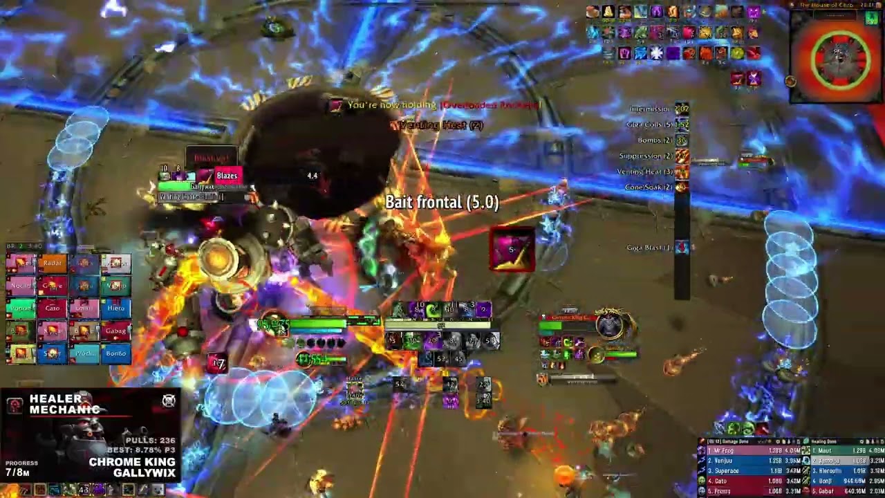 [Healer Mechanic] Mythic Chrome King Gallywix - Unholy DK PoV