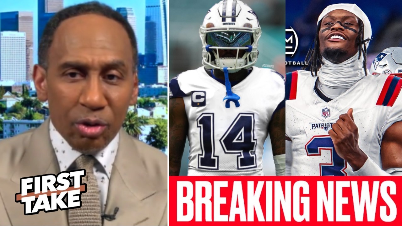 FIRST TAKE | Stephen A. believes Cowboys should trade George Pickens to Patriots for Stefon Diggs