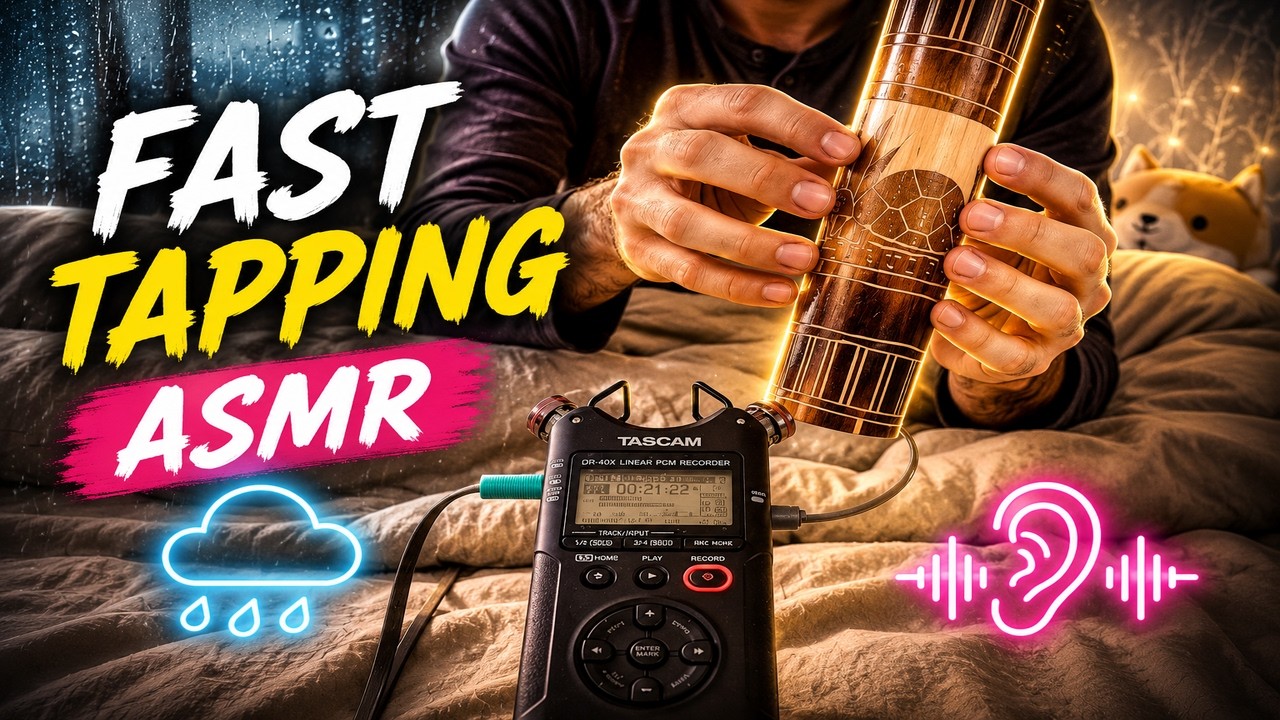 Fast Tapping Rain Sounds 🌧️ | Refreshing ASMR #asmr #asmrsounds #relaxing #rainsounds