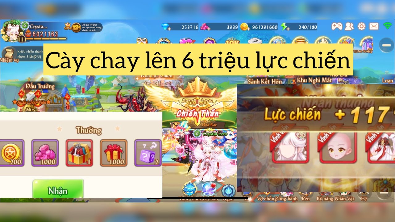 Review lương + thưởng T2 và quà sinh nhật - Cày chay lên 6M lực chiến!