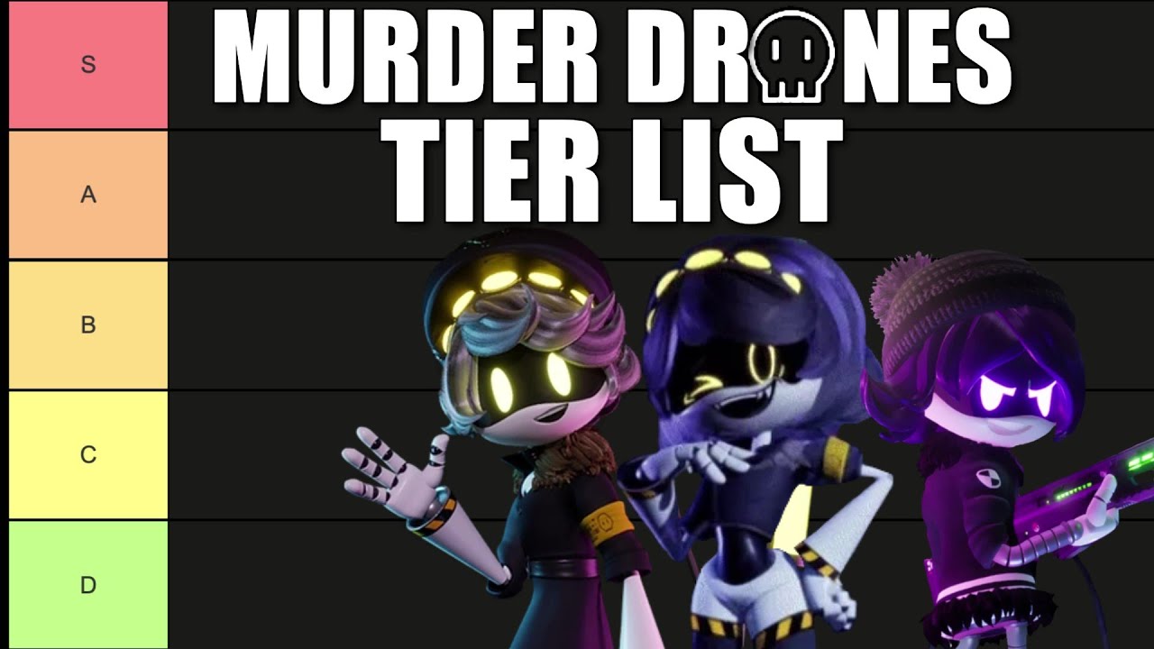 The OBJECTIVE Best Murder Drones Character Tier List