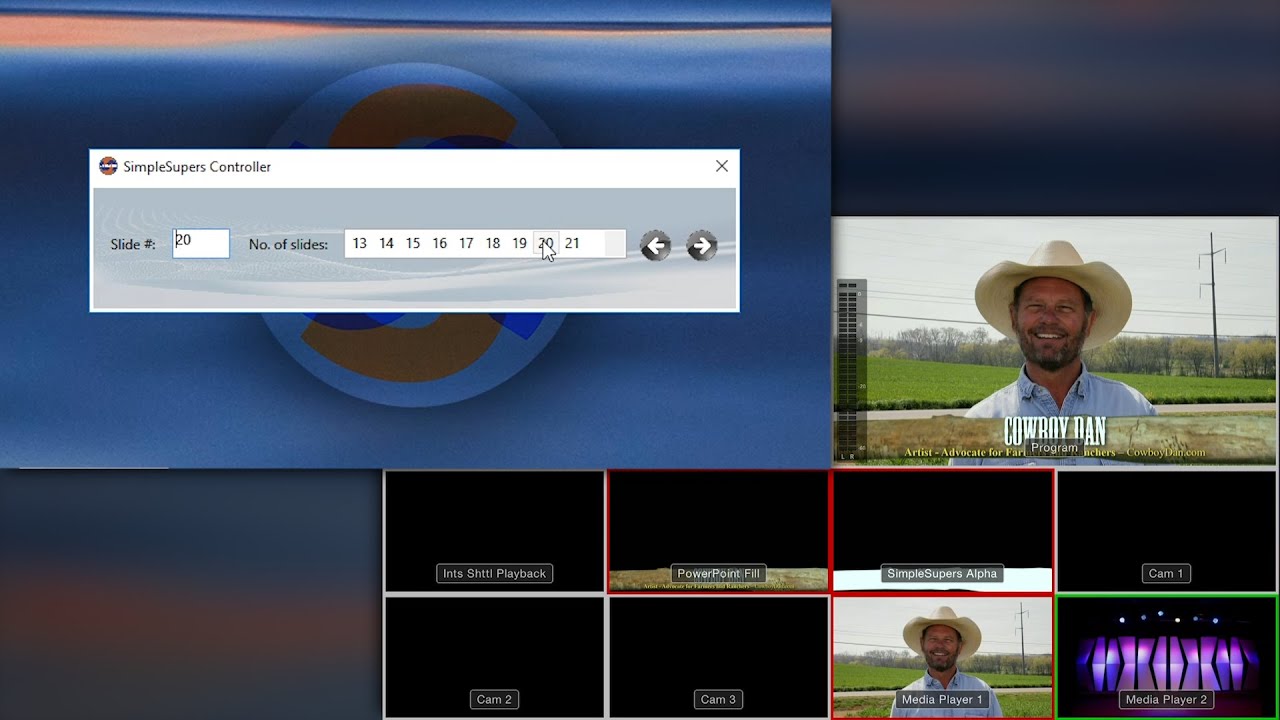 SimpleSupers Tutorial - Live titles with PowerPoint