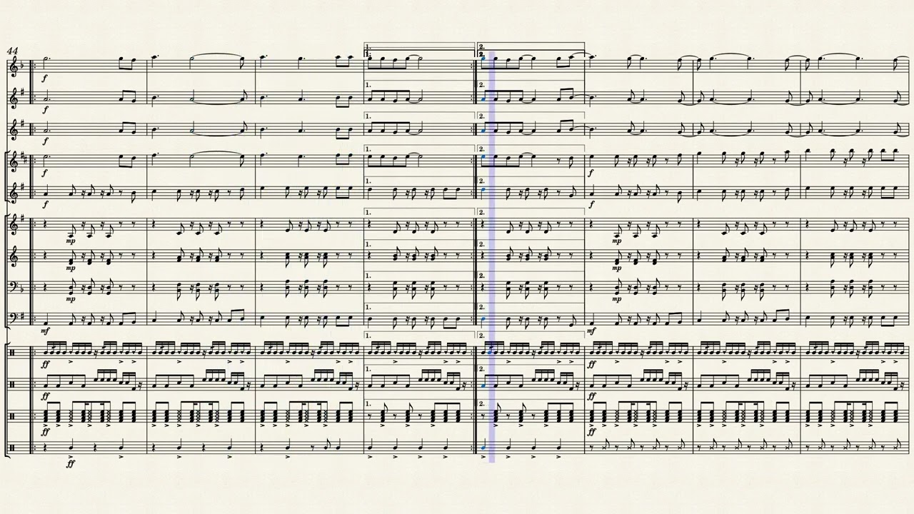 Love Me Again - Marching Band