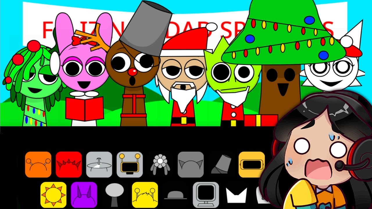 SPRUNKI pero son NAVIDEÑOS y cantan Villancicos | paolazplay paolazgames