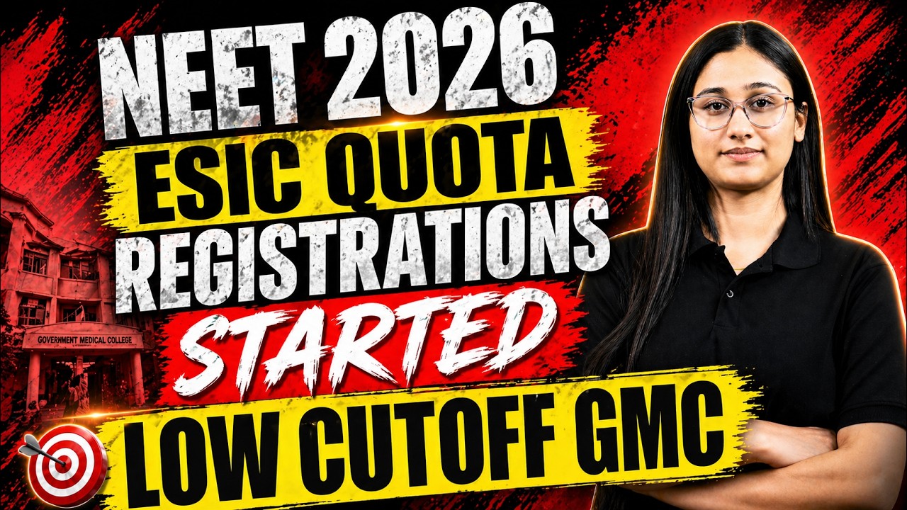 NEET 2026 ESIC Quota Registration Started | Eligibility | Fees | Cur-Off | Complete Admission Guide