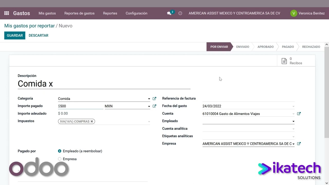 Video Como registrar un gasto
