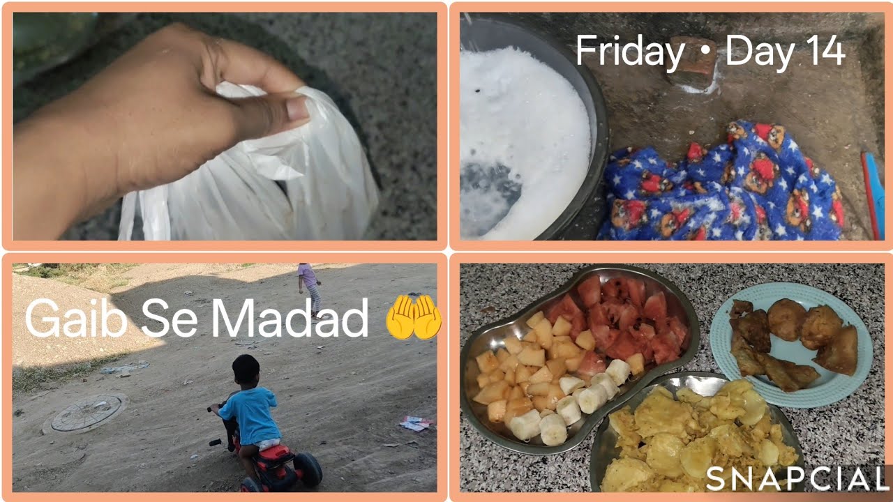 Thakawat Bhi Thi, Shukr Bhi Tha 🤍 | Friday Day 14 Morning to Iftar Routine
