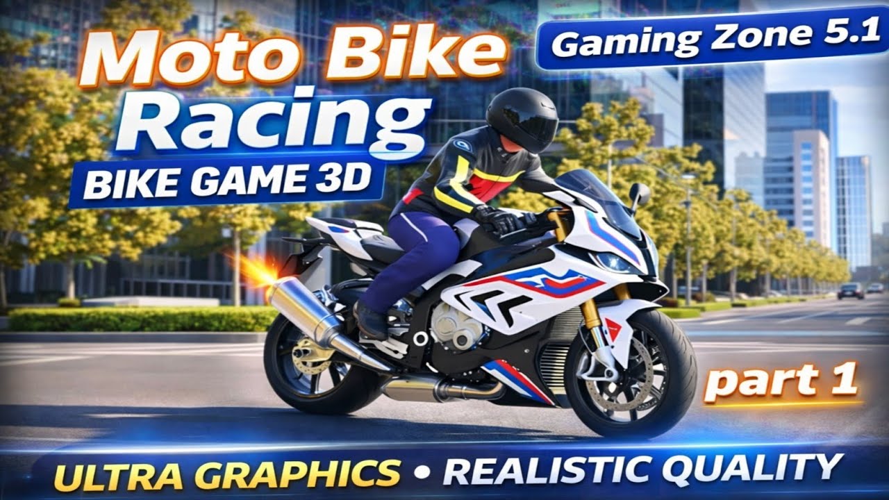 Moto Bike Racing Bike Game 3D | High Speed Traffic Rider Gameplay | Ultra Graphics | Part 1