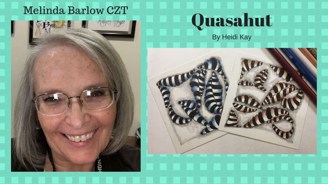 QuaSahnt Tangle Art Lesson Pattern #384