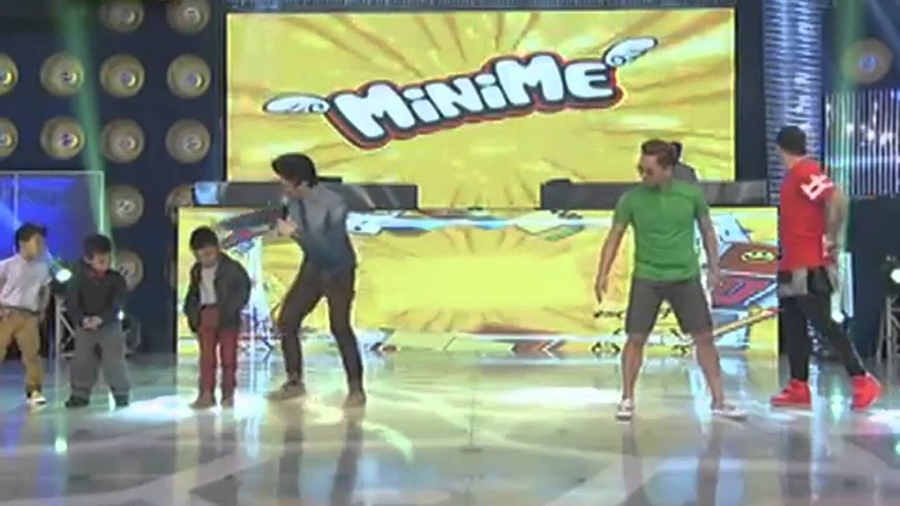Vhong Navarro Jhong Hilario Billy Crawford in MiniMe showdown HD