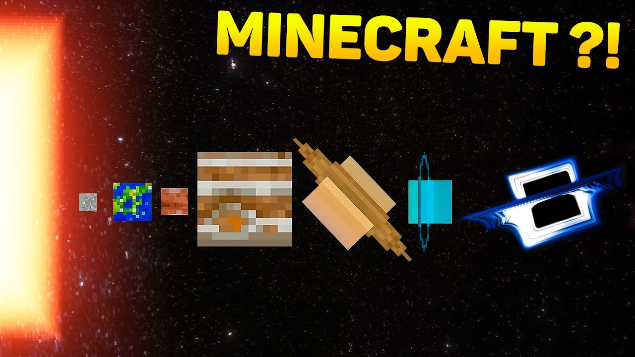 Konečně VESMÍR v Minecraftu❗