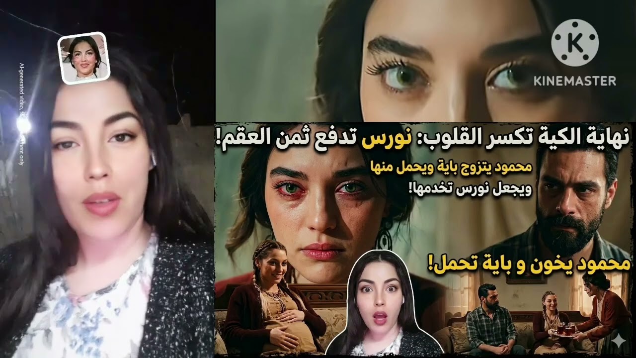 نهاية تكسر القلوب الحلقة الأخيرة نهاية الكية نهاية حزينة نورس خدعها محمود 