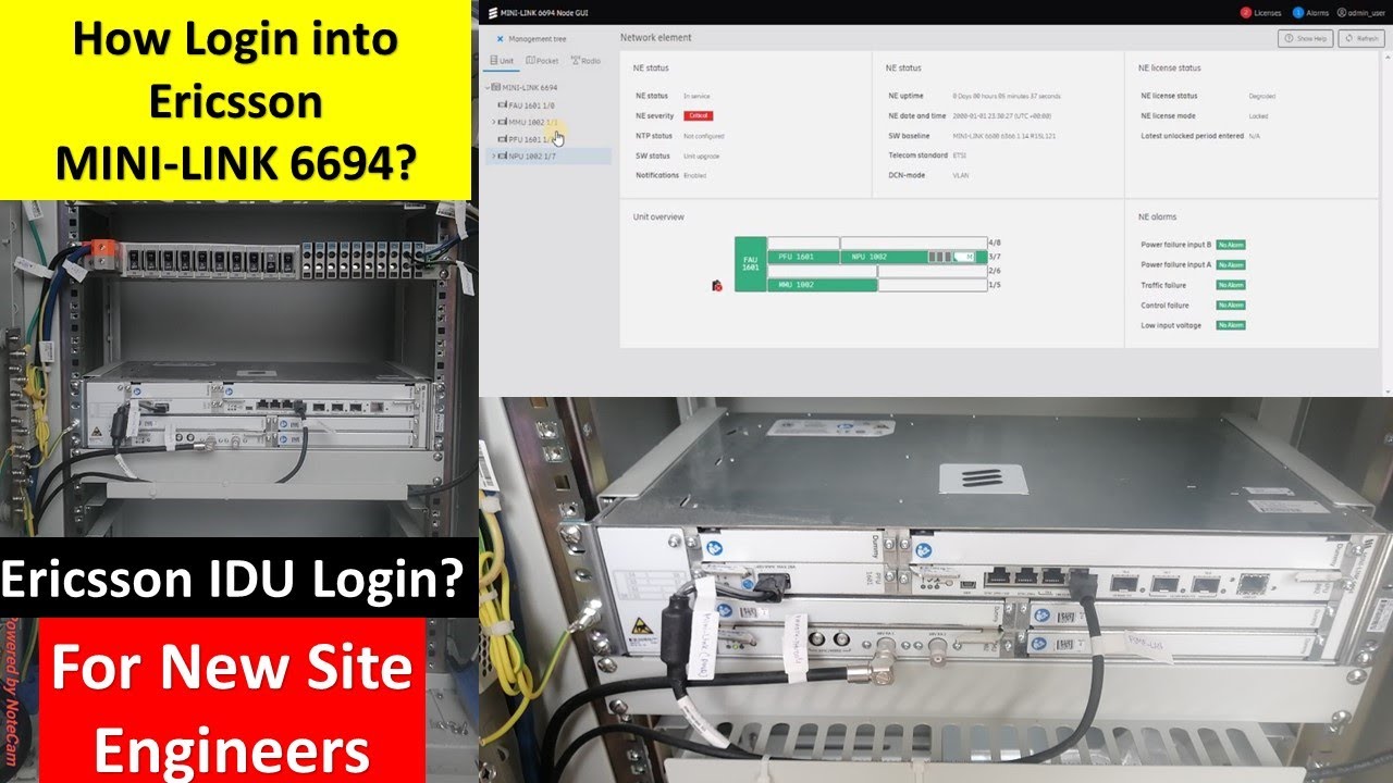 How login into Ericsson Mini Link | Ericsson MINI LINK Login  | PK Telecommunications