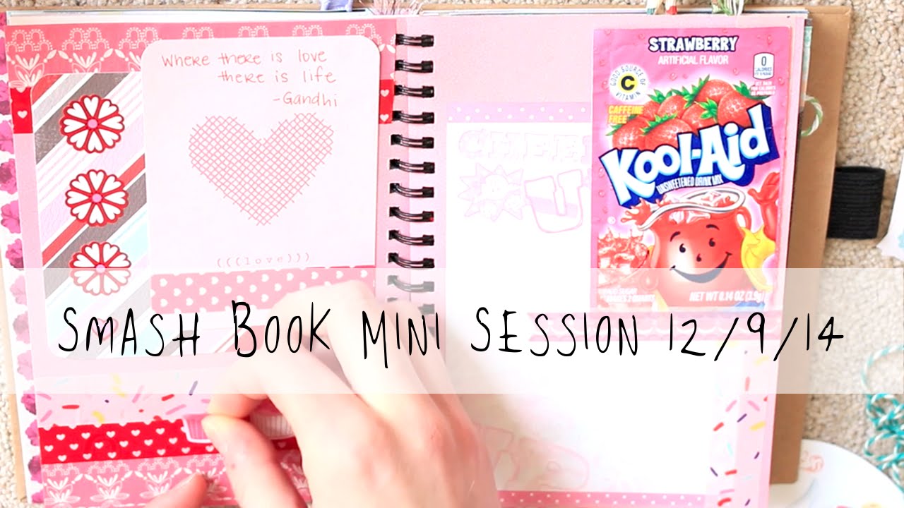 Smash Book Mini Session 12/9/14 | MyGreenCow