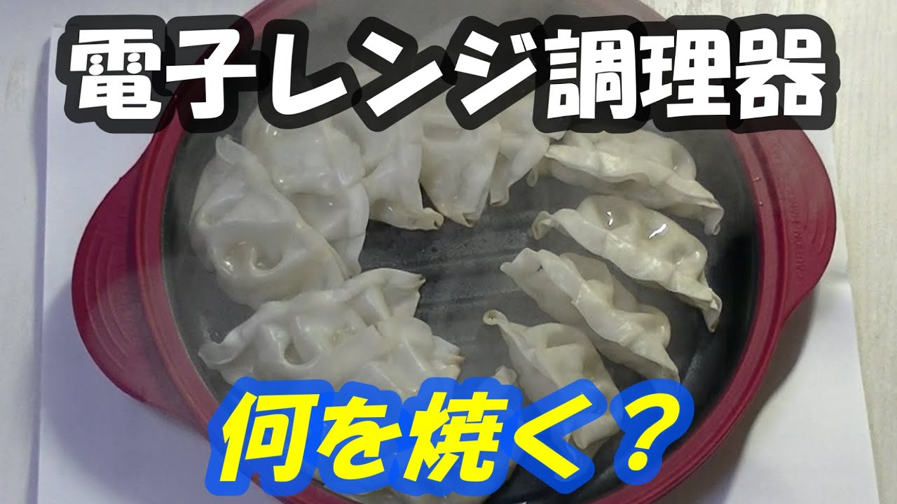 電子レンジ調理器で 色々 焼いてみた【レンジクック】失敗して学習するんだ！・・・HKG-356