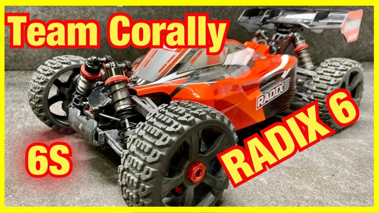Team Corally RADIX 6 Ebuggy Exo's first look and power up!