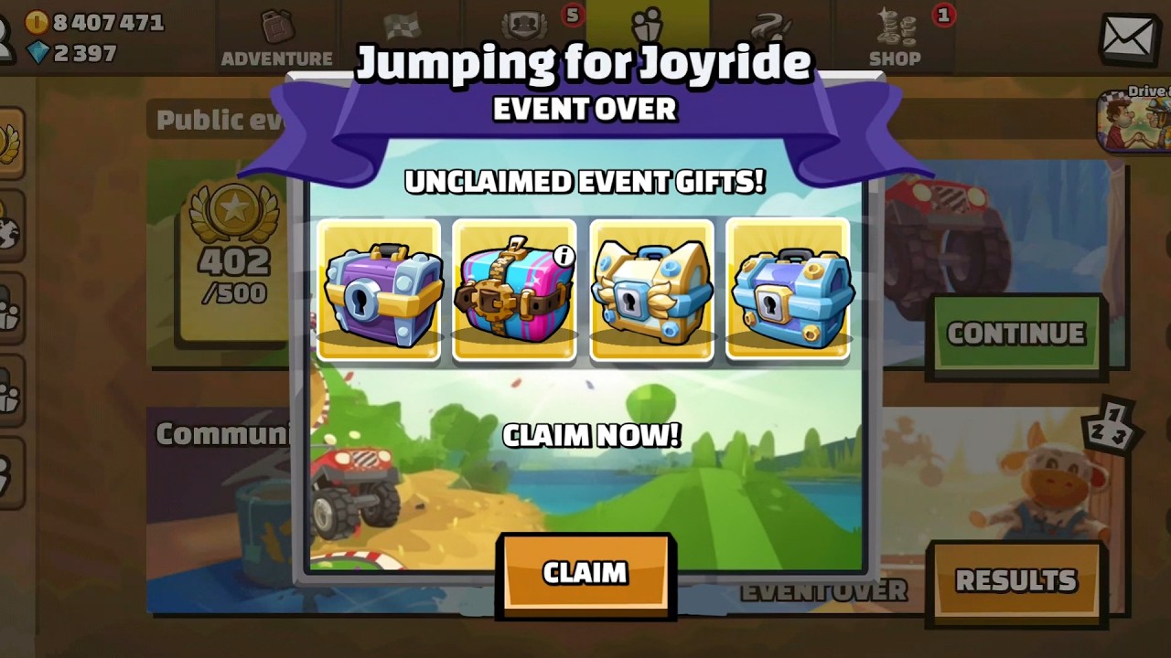 🤩 MEGA EVENT REWARDS !! - Hill Climb Racing 2