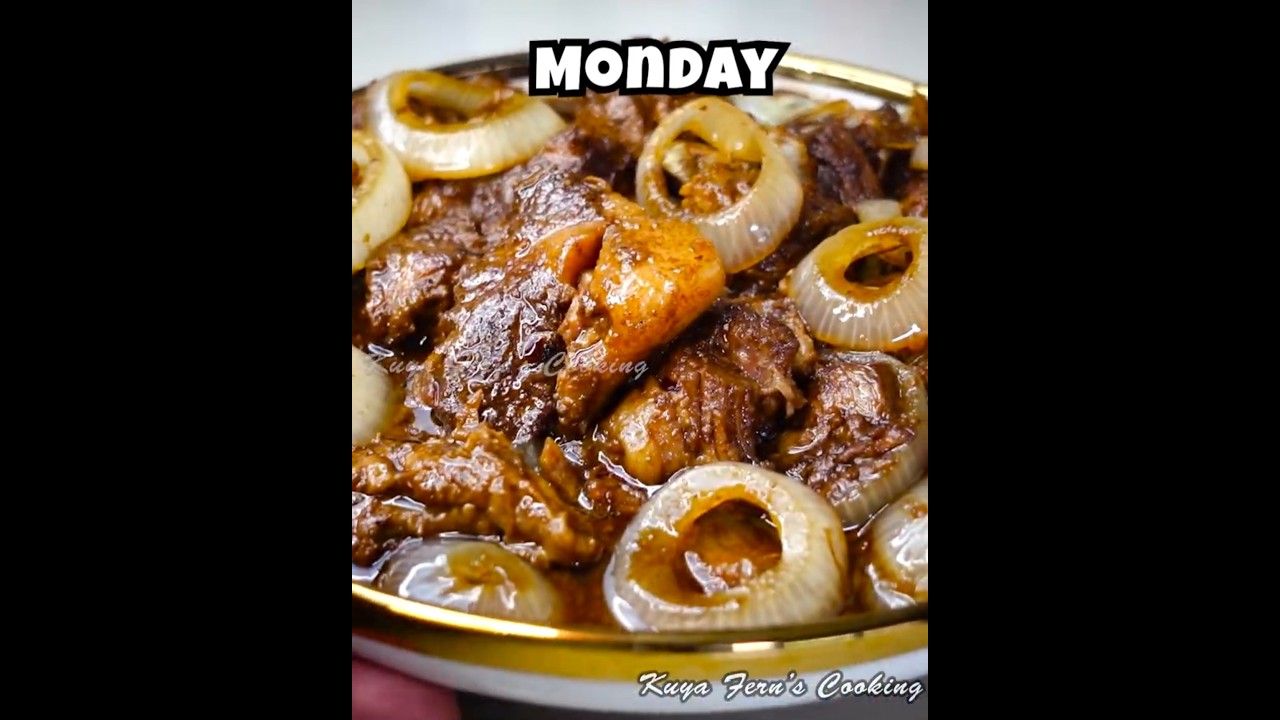 "7DAYS ULAM RECIPES"!!! WANT THE EXACT MEASUREMENTS FOR EACH? CHECK THE PINNED COMMENT.. 😉😊😁