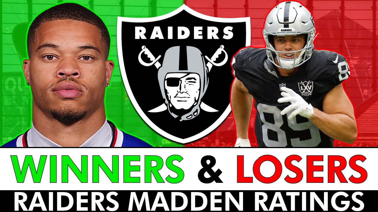 LEAKED Madden Ratings! Raiders Biggest Winners & Losers From Madden 2027
