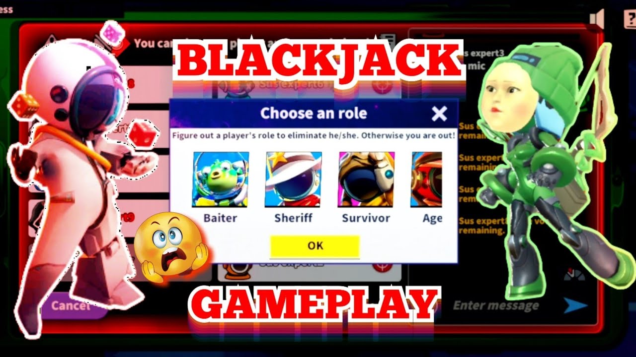 Blackjack Super Sus Gameplay - 4 Kills sa Solo Rank Easy Win