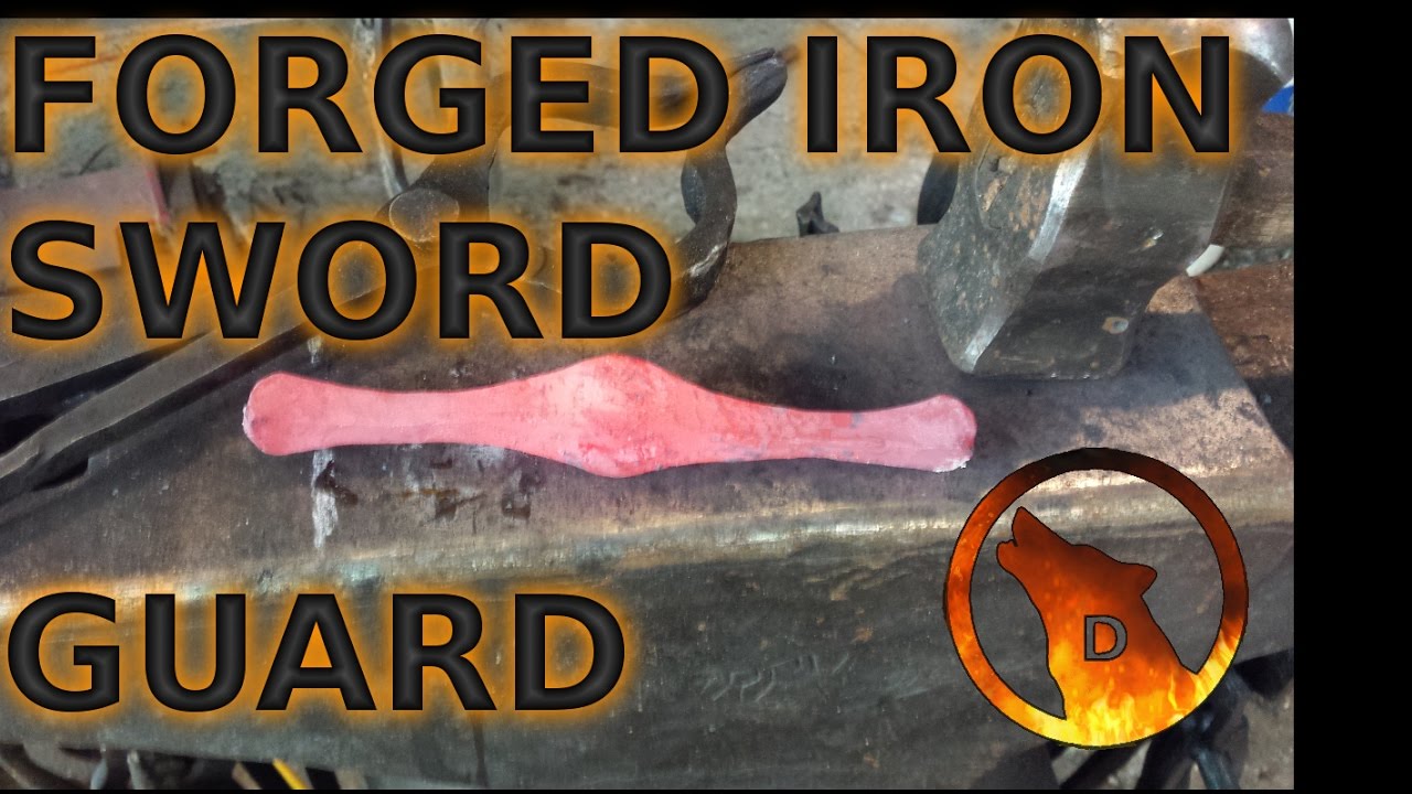 Forging a Wrought Iron Sword Guard