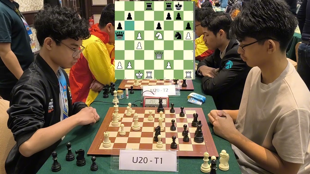 Indonesian vs Filipino Prodigies: Who Will Prevail? | IM Cahaya Satria vs IM Arca | ASEAN Blitz 2025