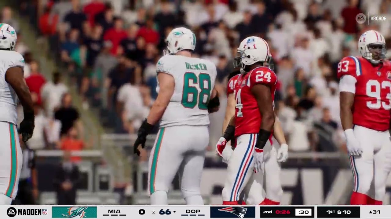 Madden 26-Season 6 level 6 New England Patriots Theme Team 96 overall Charles Woodson Gameplay p2