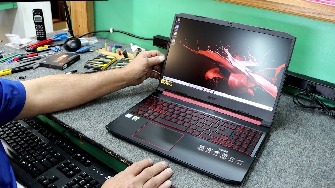 Acer Nitro 5 Gaming Laptop SSD Upgrade, Memory Upgrade, Add 2.5