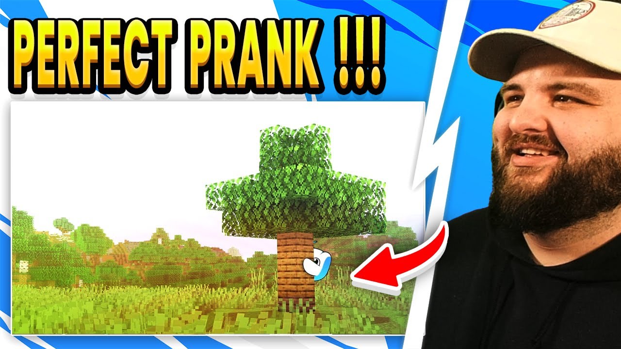 SMii7Y Замена всех деревьев досками в Minecraft — Реакция