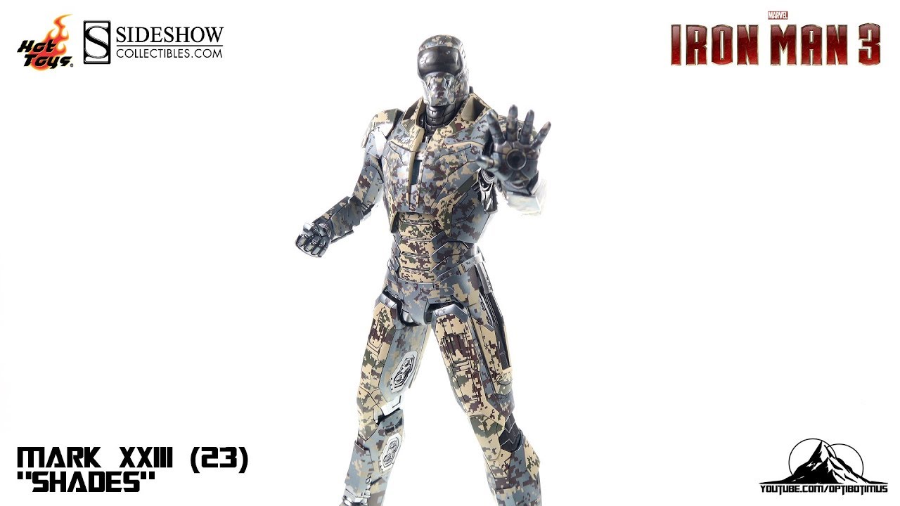 Optibotimus Reviews: Hot Toys Iron Man 3 Mark XXIII(23) "SHADES"
