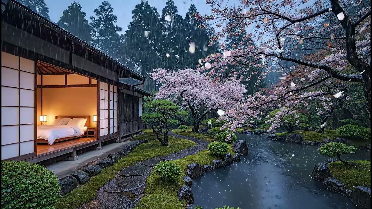 Relaxing Rain Sounds for Deep Sleep | Soft Rain to Calm Your Soul