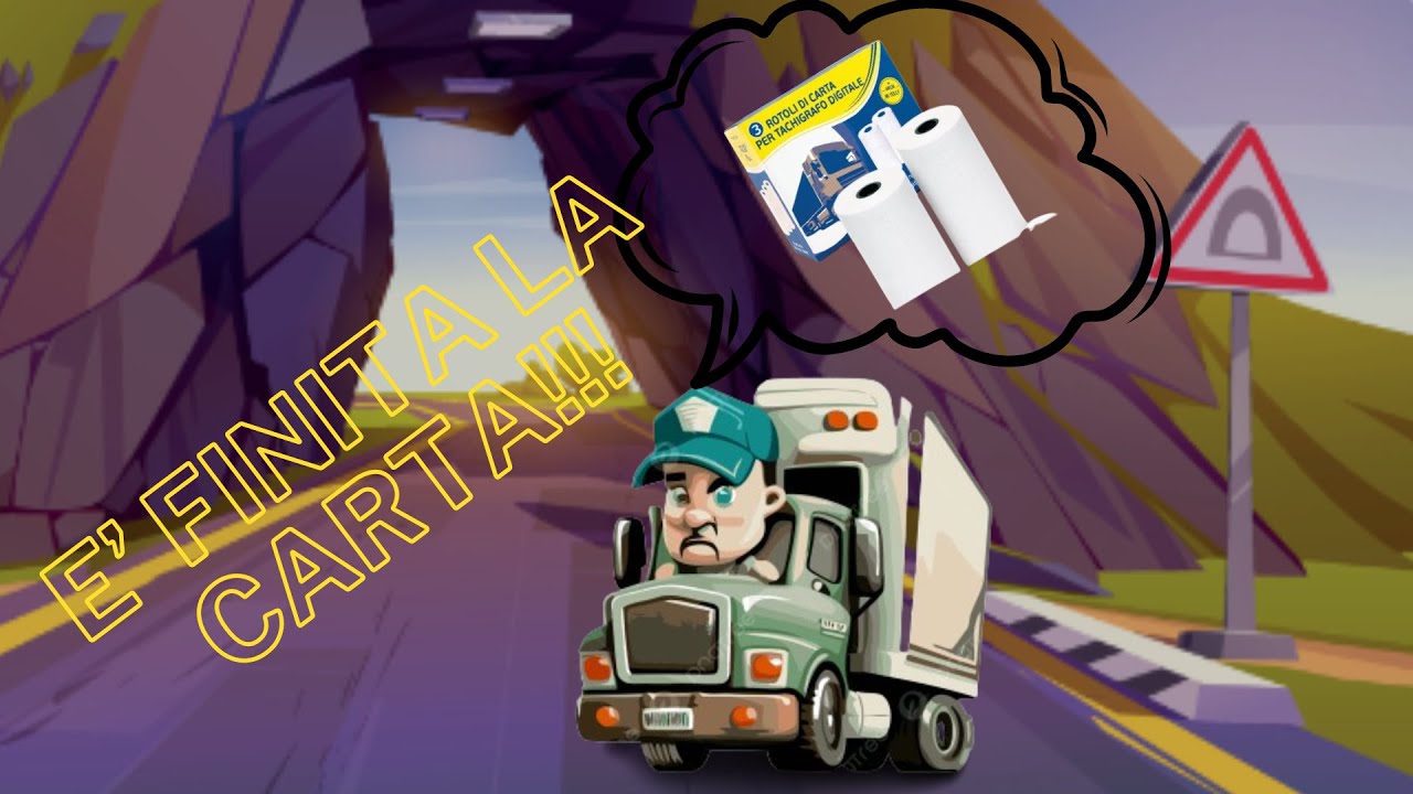 Carta per stampare e dischi 🚛🚌⚠️qual è il quantitativo minimo da tenere a bordo🤓🤓🤓???